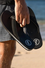 Load image into Gallery viewer, Foamlife Tarlan Mens Flip Flops (Black) - KS Boardriders Surf Shop