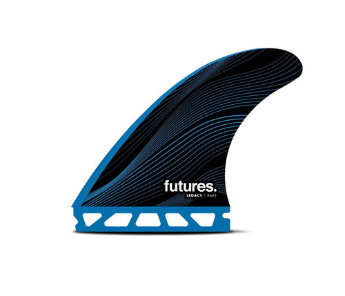 Futures R6 Honeycomb Rake Medium (Blue) - KS Boardriders Surf Shop