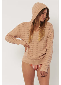 Sisstr Aria Longsleeve Knit Sweater (Pink Smoke) - KS Boardriders Surf Shop