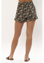 Load image into Gallery viewer, Sisstr Magnolia Woven Short (Black) - KS Boardriders Surf Shop