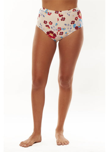 Swell Girl Talk High Waist Bottoms Swim - KS Boardriders Surf Shop