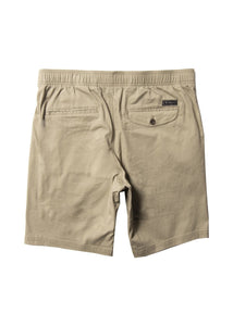 Vissla No See Ums Eco 18.5" Elastic Walkshort (Khaki) - KS Boardriders Surf Shop