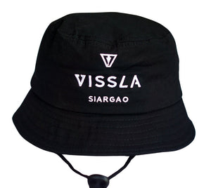 Vissla Siargao Bucket Hat (Black) - KS Boardriders Surf Shop